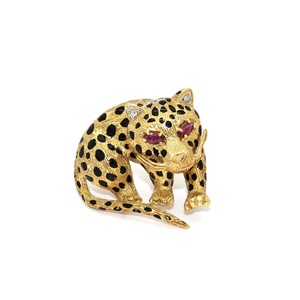 Broche Leopard