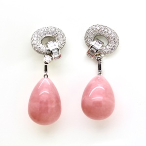 Earrings opal